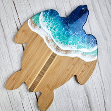 Load image into Gallery viewer, Turtle Wave Serving Board - Blue