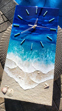 Load image into Gallery viewer, Crashing Waves Clock - Ready to Ship