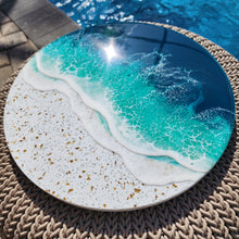 Load image into Gallery viewer, Terrazzo & Turquoise Lazy Susan