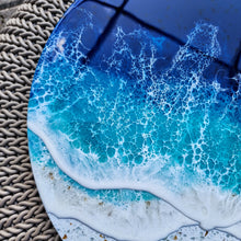 Load image into Gallery viewer, Terrazzo & Blue Lazy Susan