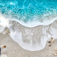 Load image into Gallery viewer, Siesta Key Gulf Wave Table - Removable Tray Top