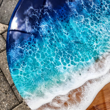 Load image into Gallery viewer, Crashing Waves Lazy Susan