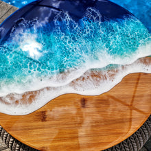 Load image into Gallery viewer, Crashing Waves Lazy Susan