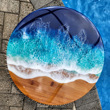 Load image into Gallery viewer, Crashing Waves Lazy Susan