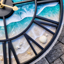 Load image into Gallery viewer, Beach Wave Clock - Ready to Ship