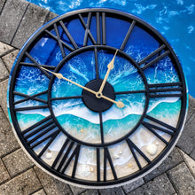 Load image into Gallery viewer, Beach Wave Clock - Ready to Ship