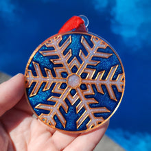 Load image into Gallery viewer, Blue Christmas Ornament Bundle