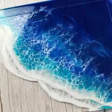 Load image into Gallery viewer, Ocean Wave Acrylic Tray with Gold Handles