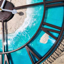 Load image into Gallery viewer, Tropical Island Clock - Ready to Ship
