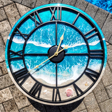 Load image into Gallery viewer, Gulf Beach Wave 20" Clock