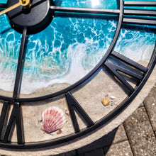 Load image into Gallery viewer, Gulf Beach Wave Clock
