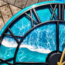 Load image into Gallery viewer, Gulf Beach Wave 20" Clock
