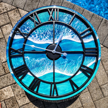 Load image into Gallery viewer, Floating Wave 20" Clock