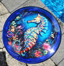 Load image into Gallery viewer, Seahorse Puzzle Lazy Susan