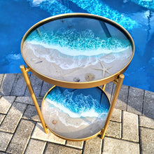 Load image into Gallery viewer, Double Wave Tiered Tray Table