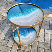 Load image into Gallery viewer, Double Wave Tiered Tray Table