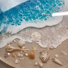 Load image into Gallery viewer, Turquoise Florida Beach Lazy Susan