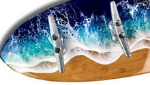 Load image into Gallery viewer, Ocean Wave Towel Rack