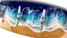 Load image into Gallery viewer, Ocean Wave Towel Rack