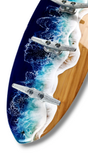 Load image into Gallery viewer, Ocean Wave Towel Rack