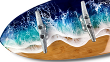 Load image into Gallery viewer, Ocean Wave Towel Rack