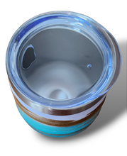 Load image into Gallery viewer, 12oz. Green & Gold Tumbler - White Base