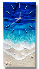 Load image into Gallery viewer, Crashing Waves Clock - Ready to Ship