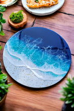 Load image into Gallery viewer, Terrazzo & Blue Lazy Susan