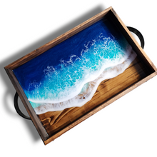 Load image into Gallery viewer, Tropical Blue Wave Tray