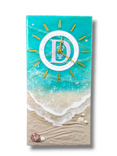 Load image into Gallery viewer, Reserved for Claire - Custom Logo Vertical Beach Clock