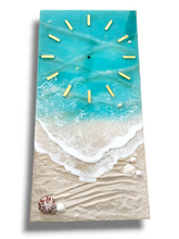 Load image into Gallery viewer, Reserved for Claire - Custom Logo Vertical Beach Clock