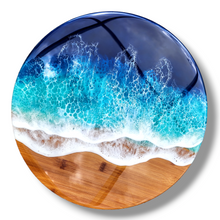 Load image into Gallery viewer, Crashing Waves Lazy Susan