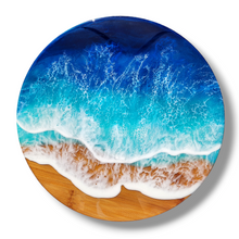 Load image into Gallery viewer, Crashing Waves Lazy Susan