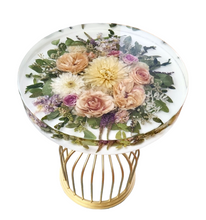 Load image into Gallery viewer, Garden Bouquet Birdcage Table