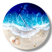 Load image into Gallery viewer, 16&quot; Gulf Wave Clock
