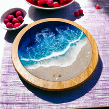 Load image into Gallery viewer, Porthole Beach Lazy Susan