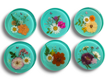 Load image into Gallery viewer, Floral Coasters