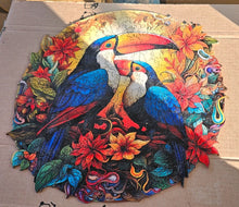 Load image into Gallery viewer, Reserved for Donna - remaining payment for Puzzle Table