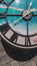 Load and play video in Gallery viewer, Gulf Beach Wave Clock
