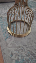 Load and play video in Gallery viewer, Garden Bouquet Birdcage Table
