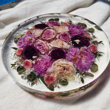 Load image into Gallery viewer, Reserved for Don - Custom 18" Floral Preservation Table