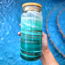 Load image into Gallery viewer, Ocean Wave Glass Tumblers