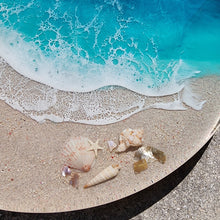 Load image into Gallery viewer, Turquoise Wave Lazy Susan