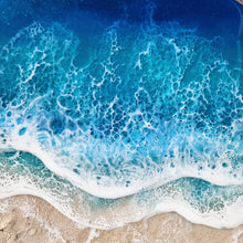 Load image into Gallery viewer, Round Wave Wall Art - 16 Inches Diameter