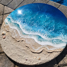 Load image into Gallery viewer, Round Wave Wall Art - 16 Inches Diameter