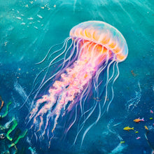 Load image into Gallery viewer, Jellyfish Dreams Wall Art 20"