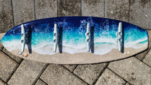 Load image into Gallery viewer, Ocean Wave Towel Rack