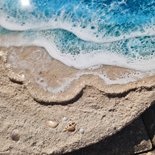 Load image into Gallery viewer, Round Wave Wall Art - 16 Inches Diameter