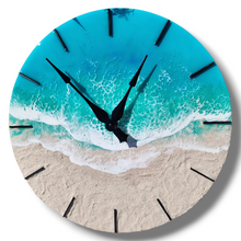 Load image into Gallery viewer, Tropical Wave 16" Clock