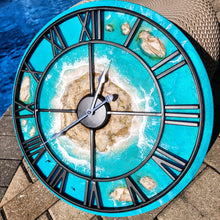 Load image into Gallery viewer, Tropical Island Clock